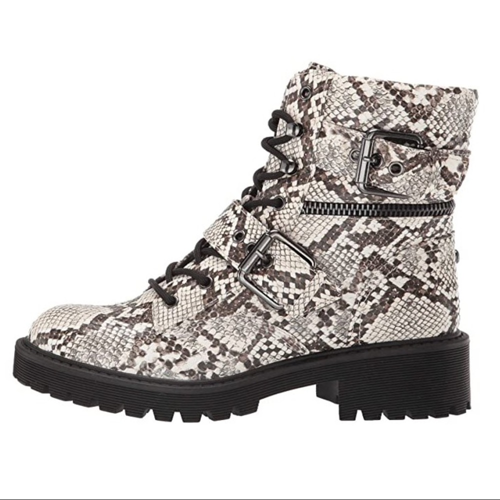 Guess GBG Los Angeles SLAYDER Combat Boots - Picture 2 of 8
